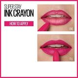 Maybelline New York- SuperStay Ink Crayon Lipstick‚ 10 Trust Your Gut